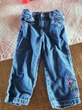 Girls size 18 months jeans